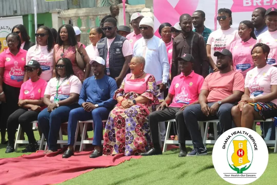 Ghana Health Service Holds Maiden Breast Health Fair to Promote Early Detection and Equity in Cancer Care