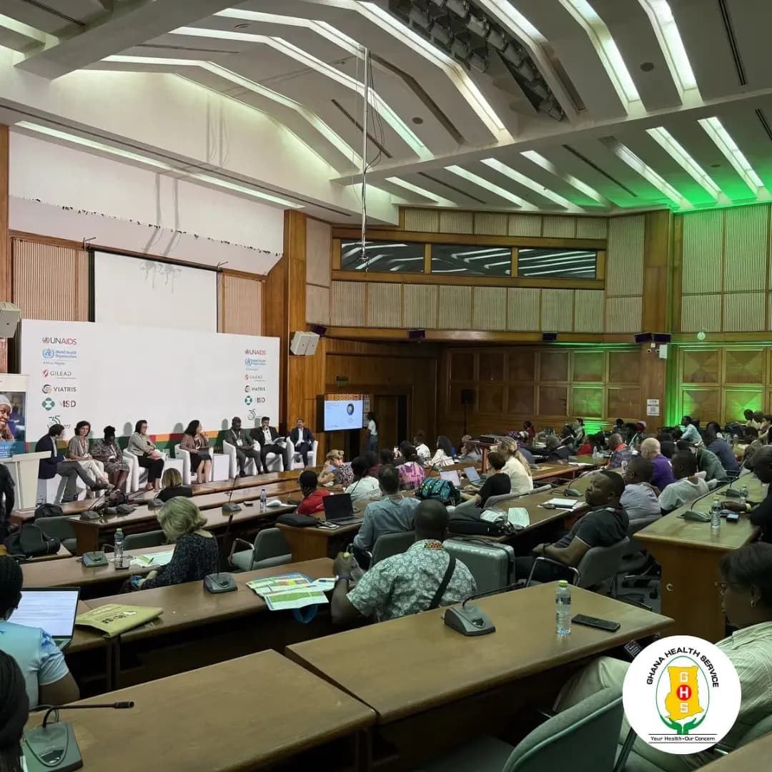 Ghana’s NACP Participates in High-Level Panel on Long-Acting HIV Treatment at ICASA 2025