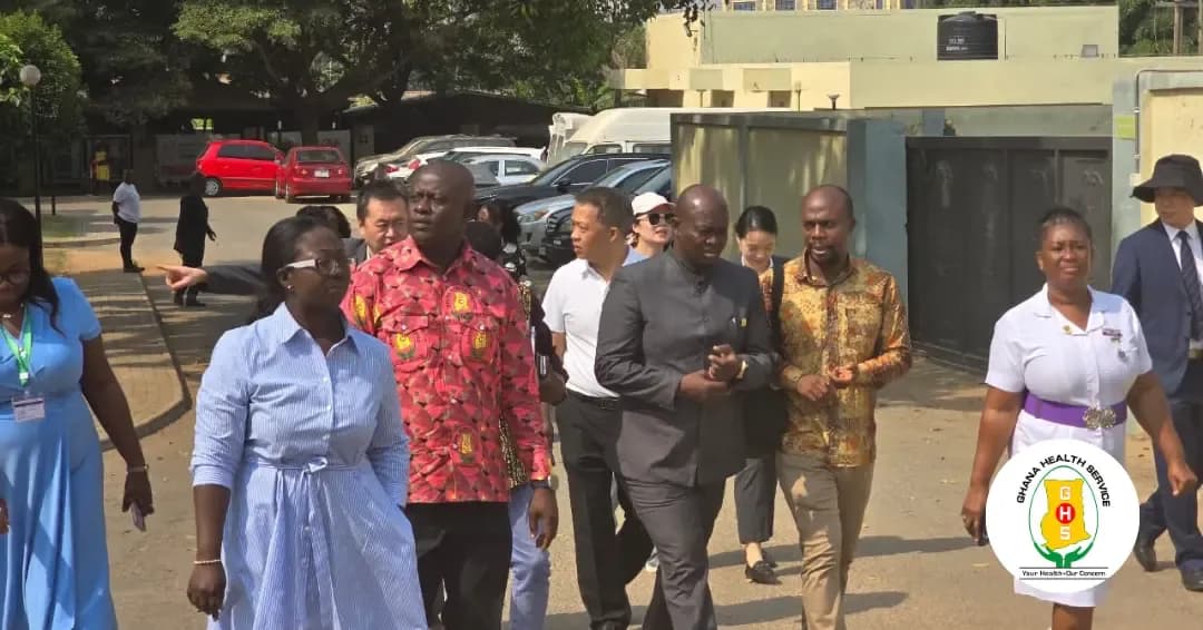 GHS Director-General Assesses Operations at LEKMA Hospital