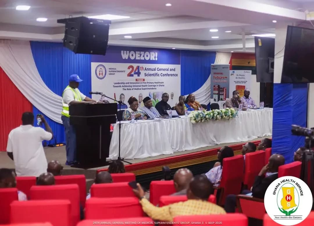 Medical Superintendents Urged to Lead With Innovation as Ghana Pushes Toward Universal Health Coverage