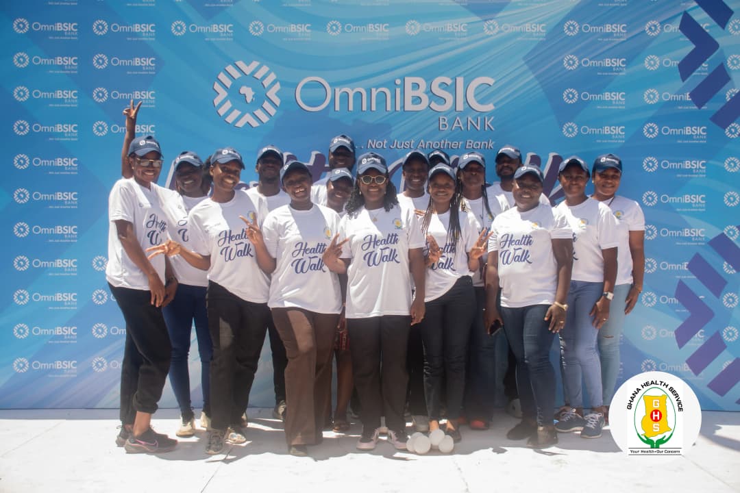 Promoting Preventive Health: Service Joins 8th OmniBSIC Ghana Health Walk, June 28, 2025