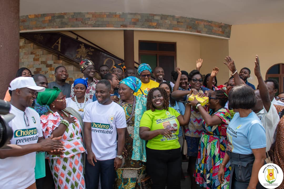 Ghana Launches Oral Cholera Vaccination Campaign in Greater Accra, February 2025