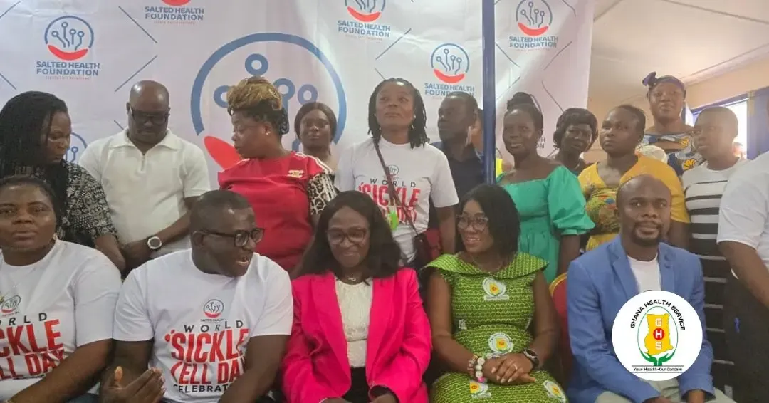 Ghana Health Service team group picture at the World Sickle Cell Day commemoration