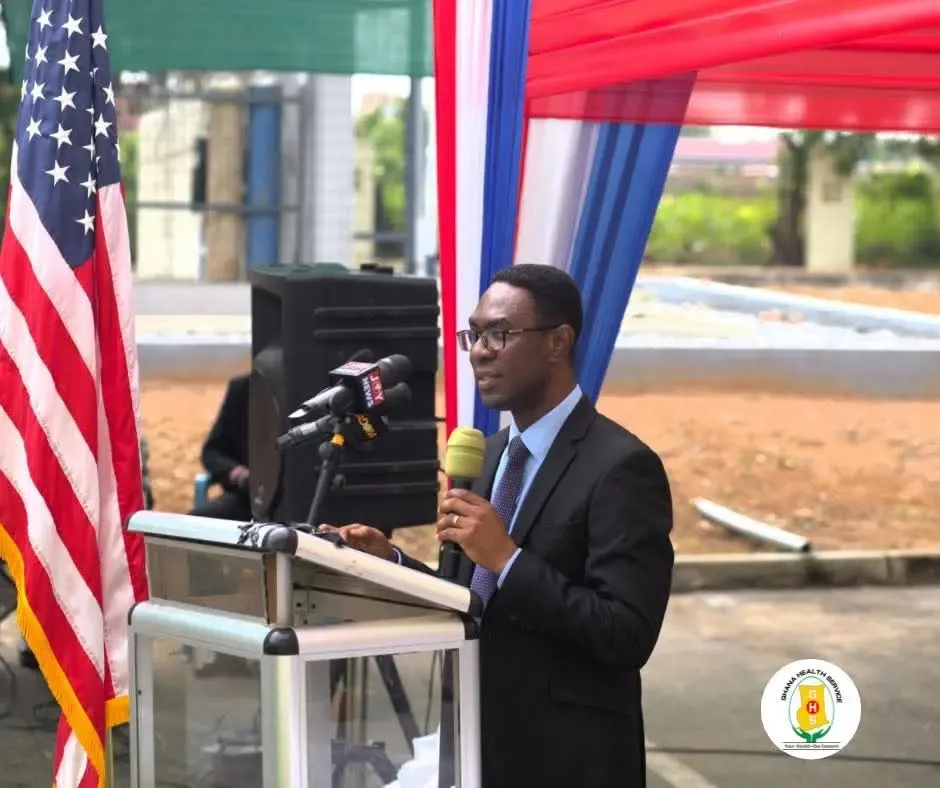 Director Ebo Hammond speaking