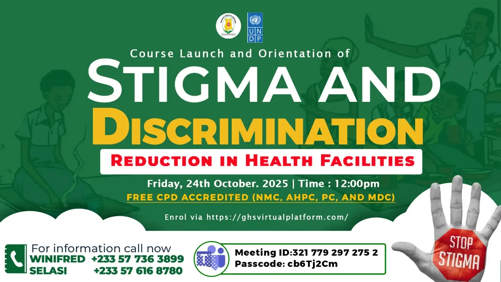 Stigma and Discrimination Reduction in Health Facilities